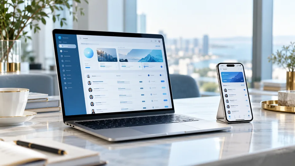 Customer Channels — AI-generated concept photo
