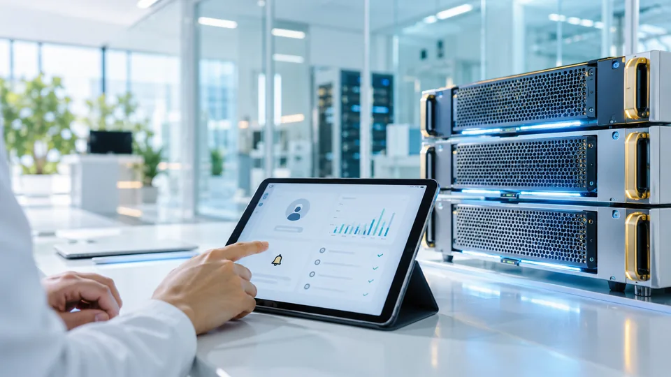 Shared Services — AI-generated concept photo